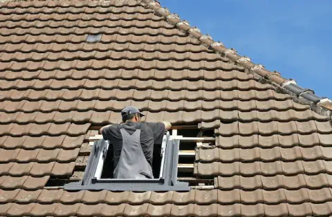 Pose de velux - Etting